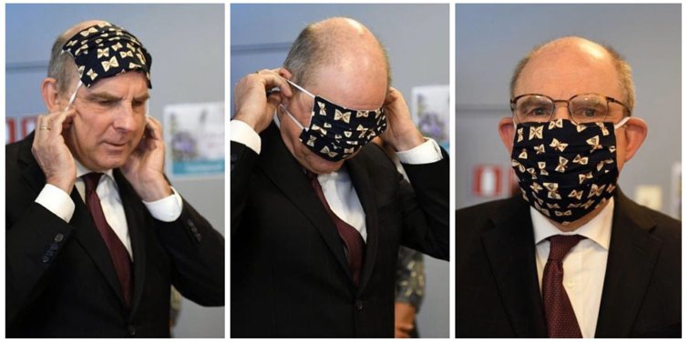 Imaginea articolului Vicepremierul Belgiei s-a chinuit să-şi pună masca. Opoziţia: ”La fel de bine s-a descurcat şi în gestionarea crizei de coronavirus”. VIDEO