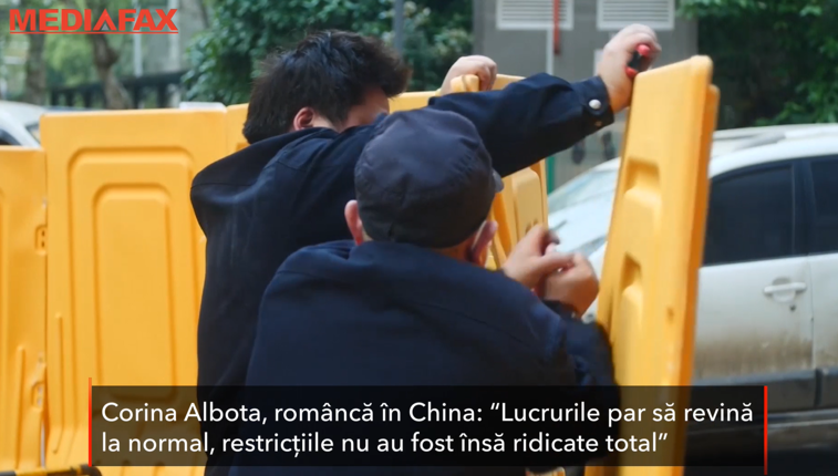 Imaginea articolului Jurnalul Corinei din China, episodul 8: “Rudele şi prietenii din Europa sunt într-un pericol mai mare decât sunt eu”