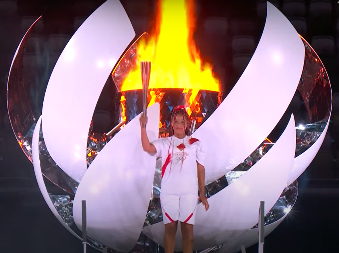 Jocurile Olimpice au început OFICIAL. VIDEO Momentul în care Naomi Osaka a aprins flacăra olimpică