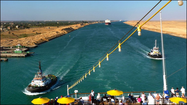 Imaginea articolului Acum 151 de ani era inaugurat Canalul Suez