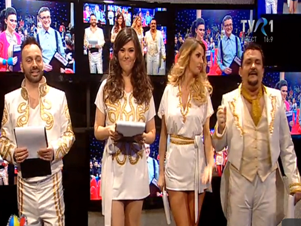 Imaginea articolului EUROVISION 2013: Primele şase melodii calificate în finală. Robert Turcescu şi trupa "Casa presei" au condus la distanţă în clasament
