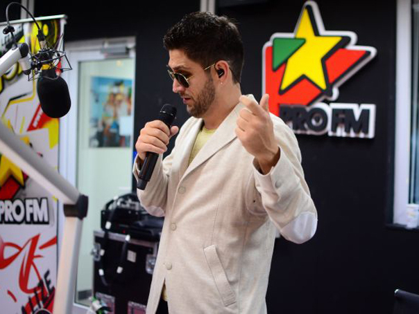 Imaginea articolului Cezar Ouatu a cantat „O Sole Mio” pe heliu, în studioul ProFM