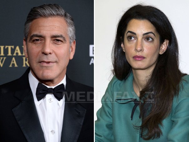 Imaginea articolului George Clooney şi Amal Alamuddin se vor căsători la Veneţia