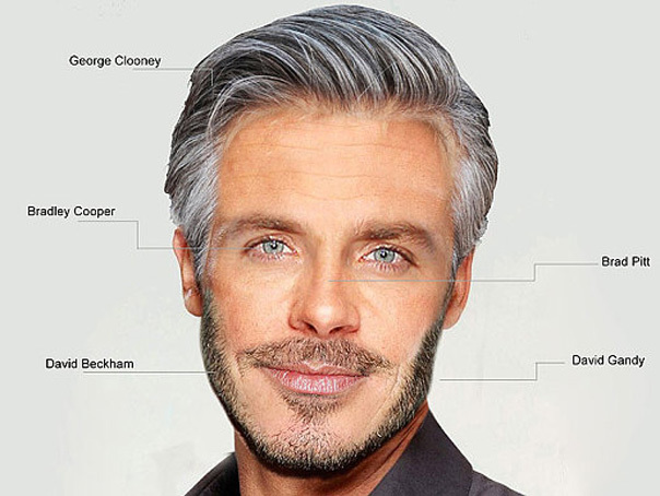 Imaginea articolului Cel mai atrăgător bărbat din lume are părul lui George Clooney şi barba lui David Beckham - FOTO
