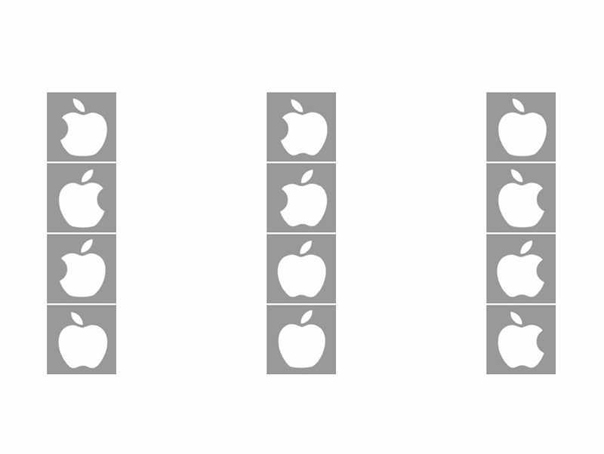 Imaginea articolului STUDIU: Mai puţin de jumătate dintre oameni pot identifica adevăratul logo Apple