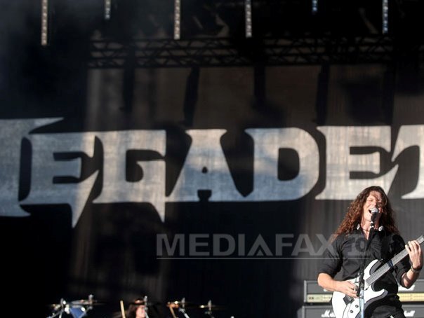 Imaginea articolului VIRALUL LUI BANU / Concert Megadeth în Bucureşti: Thrash metal de şcoală veche. Arenele Romane pline