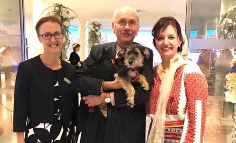 Imaginea articolului Un câine maidanez din Dej a fost adoptat de către Ambasadorul Belgiei în Luxemburg