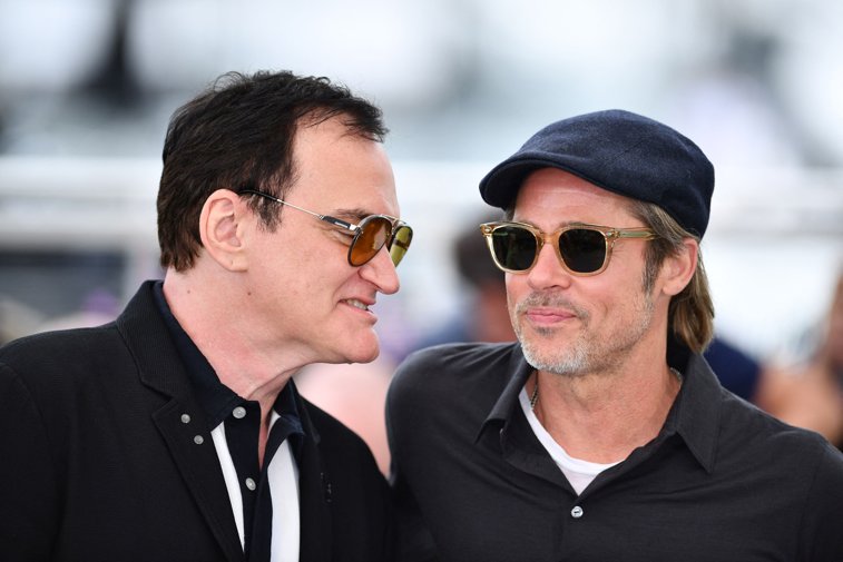 Imaginea articolului Brad Pitt, despre Quentin Tarantino: Vorbeşte atât de mult încât are nevoie de cocaină ca să tacă
