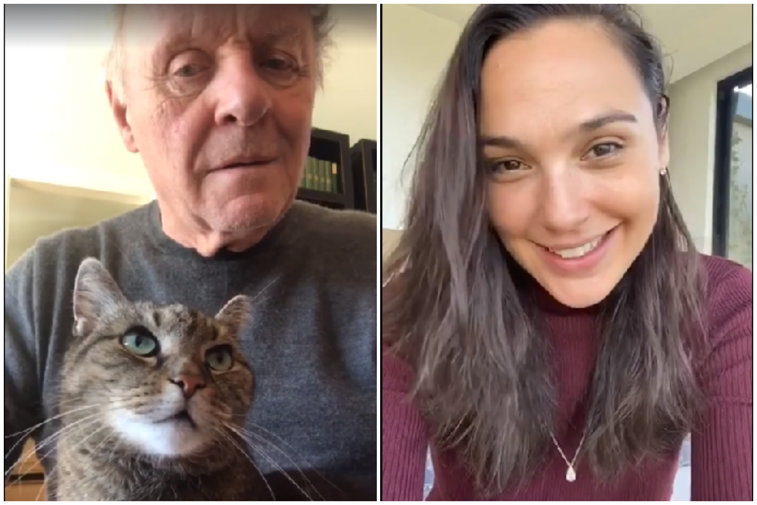 Imaginea articolului VIDEO Muzica vindecă sufletul: "Imagine" devine imn al carantinei, Anthony Hopkins cântă pentru pisică