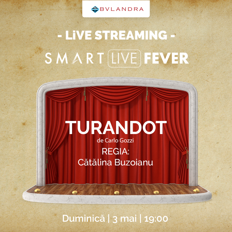 Imaginea articolului Spectacolul Turandot de la Bulandra îl vezi azi, de la ora 19:00, pe Smart Radio