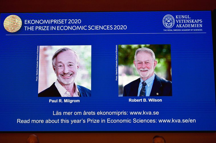 Imaginea articolului Premiul Nobel 2020 pentru economie a fost câştigat de doi profesori americani