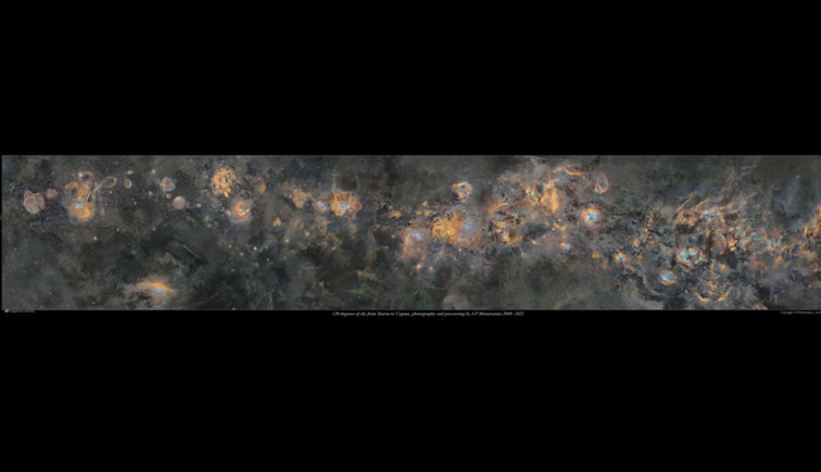 Imaginea articolului Calea Lactee la rezoluţie maximă, în premieră. Astrograful JP Metsavainio a lucrat 12 ani pentru a obţine imaginea