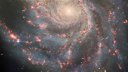 Imaginea articolului O nouă supernovă strălucitoare a fost surpinsă în galaxia Pinwheel