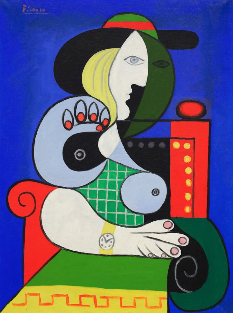 Imaginea articolului Tabloul “Femme à la montre” al lui Picasso a fost vândut la licitaţie cu 139 de milioane de dolari