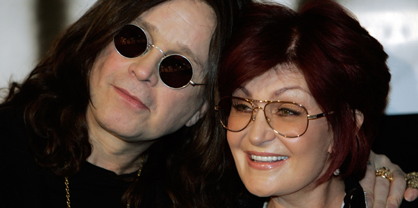 Ozzy Osbourne împreună cu Sharon