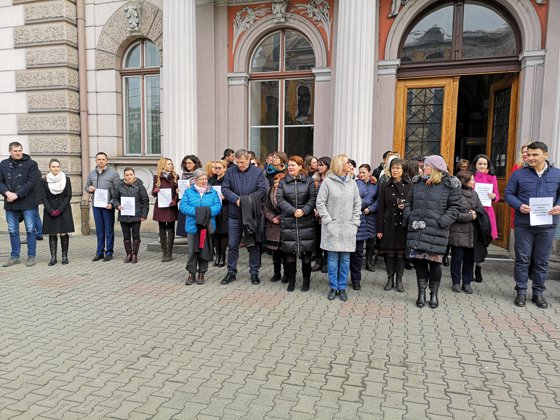 Imaginea articolului Public Finance Employees Stage Protests in Cluj and Iasi