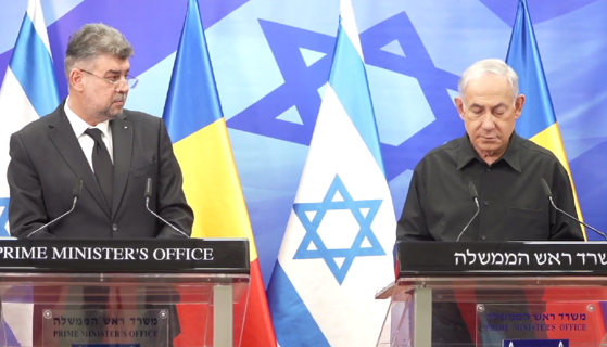 Imaginea articolului Ciolacu met with Netanyahu: Israel has the right to defend itself