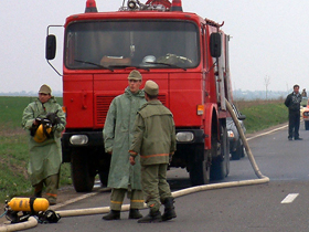 Imaginea articolului Liquid Oxygen-Loaded Tank Truck Overturns In S Romania, No Casualties