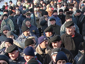 Imaginea articolului SC Drumuri Şi Poduri Employees Protest In C. Romania For Second Day