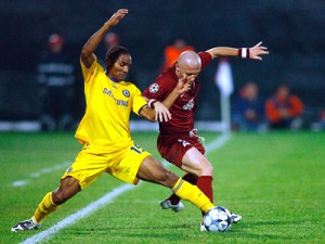 Imaginea articolului Romanian Football Champ CFR Cluj Ties Against Chelsea 0-0 (Photo Gallery)