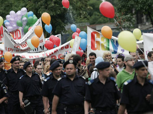 Imaginea articolului About 200 People March In Bucharest Gay Pride Parade