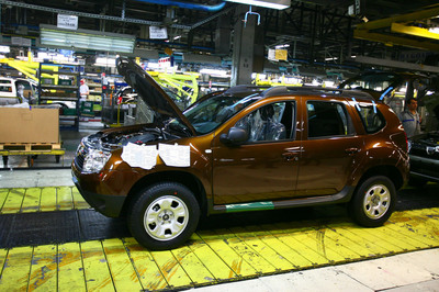 Imaginea articolului Romanian Carmaker Dacia To Boost Duster Production To 460 Units/Day Until End-2010