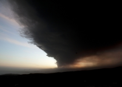Imaginea articolului Fresh Volcanic Ash Cloud Might Hover Over Western Romania Monday Morning