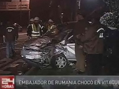 Imaginea articolului Romania Opens Investigations Into Romanian Envoy To Chile’s Car-Crash Case