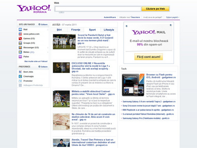 Imaginea articolului Yahoo! Launches Romanian Homepage