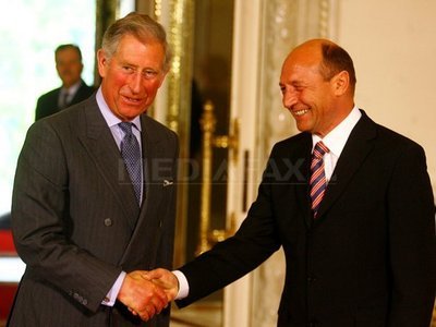 Imaginea articolului Romanian President Meets With Prince Charles In Bucharest