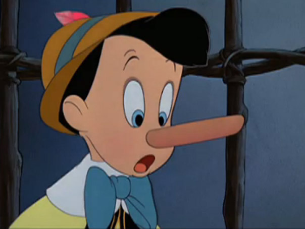 Imaginea articolului "Efectul Pinocchio": Studiul care arată că nasul chiar te dă de gol când spui o minciună - FOTO