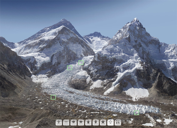 Imaginea articolului Cum ajungi pe Everest în câteva secunde: Imaginea de 2 miliarde de pixeli care te "duce" pe cel mai înalt munte din lume - FOTO, VIDEO