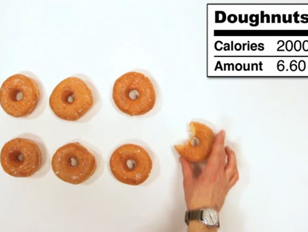 Imaginea articolului Cum arată 2.000 de calorii? O comparaţie inedită între gogoşi, cartofi prăjiţi, bere şi legume - VIDEO