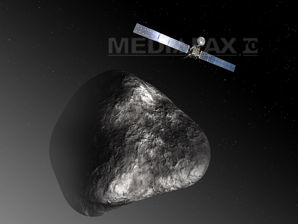 Imaginea articolului Cometa Ciuriumov-Gherasimenko şi-a pierdut stratul exterior de praf din cauza apropierii de Soare