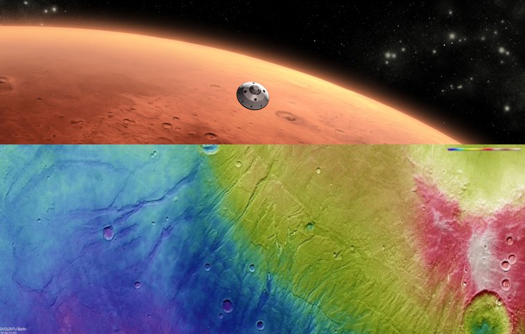 Imaginea articolului Lavă şi apă pe planeta roşie. Marte îşi relevă cicatricile din trecutul îndepărtat 