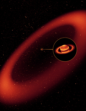 Cel mai mare inel din sistemul solar, descoperit în jurul planetei Saturn