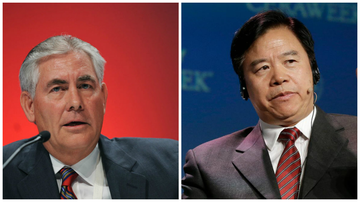 Diferenţele între salariile executivilor de companii petroliere de stat versus cele private ies la lumină: Preşedintele China National Petroleum câştigă într-un an cât câştigă într-o zi şeful ExxonMobil
