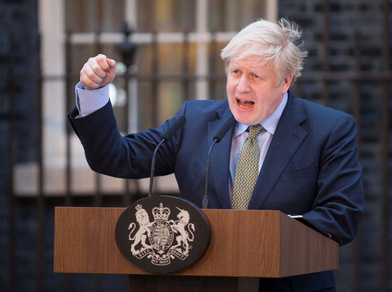 Discursul istoric al premierului Boris Johnson după ce Marea Britanie a părăsit Uniunea Europeană: În ciuda tuturor punctele sale forte şi în ciuda calităţilor admirabile, UE a evoluat în ultimii 50 de ani într-o direcţie care nu se mai potriveşte Marii Britanii 