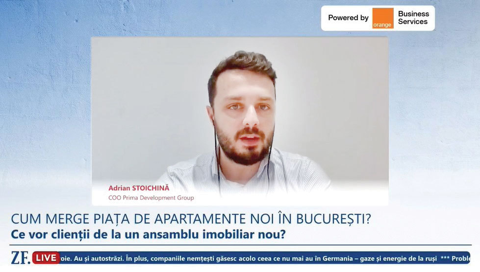 Adrian Stoichină, director operaţional Prima Development Group: Clădirile nu se antrenează la cutremur