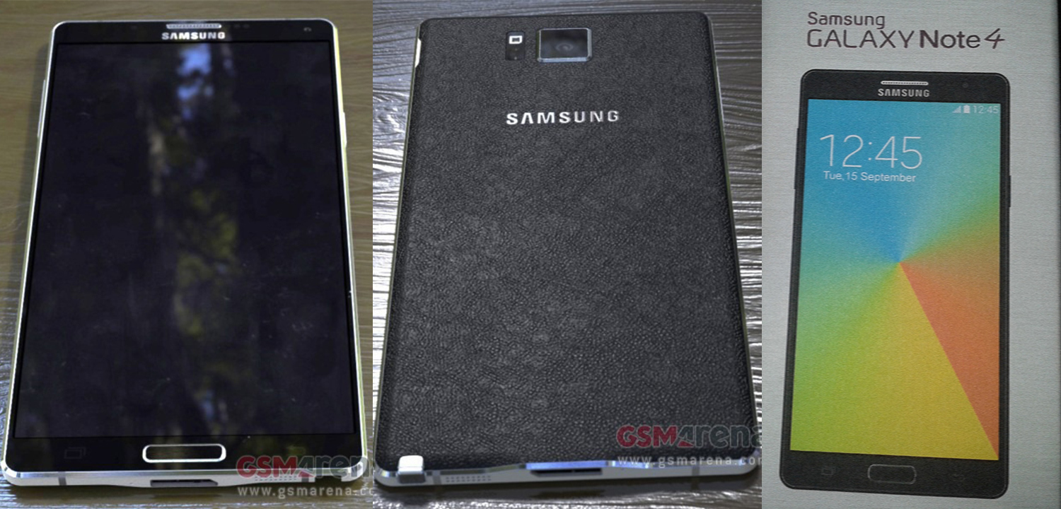 Samsung Galaxy Note 4 debutează în primele imagini neoficiale