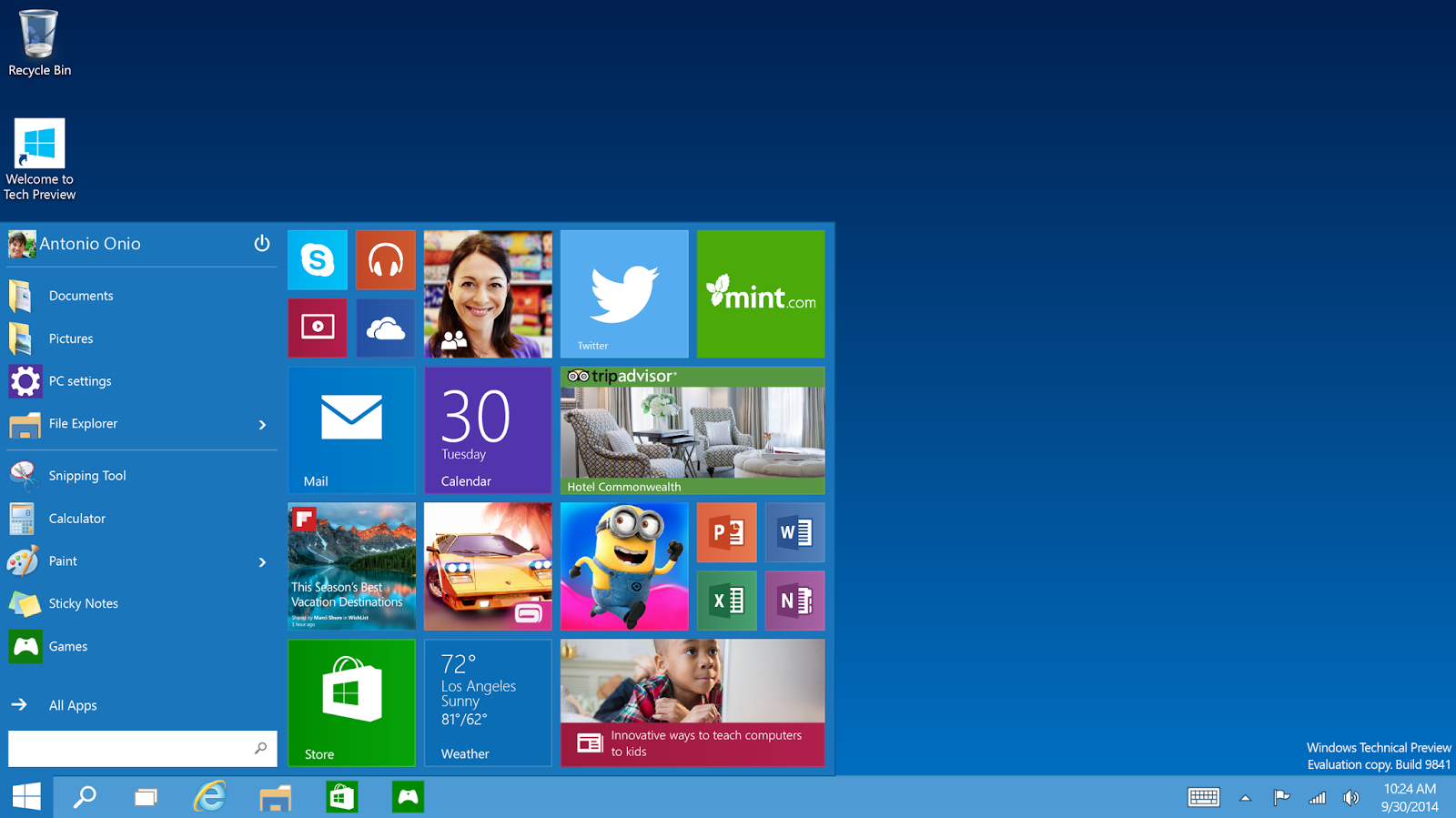 Microsoft a stabilit calendarul de lansare pentru Windows 10