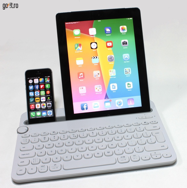 Logitech a devenit cel mai mare producător de tastaturi pentru tablete