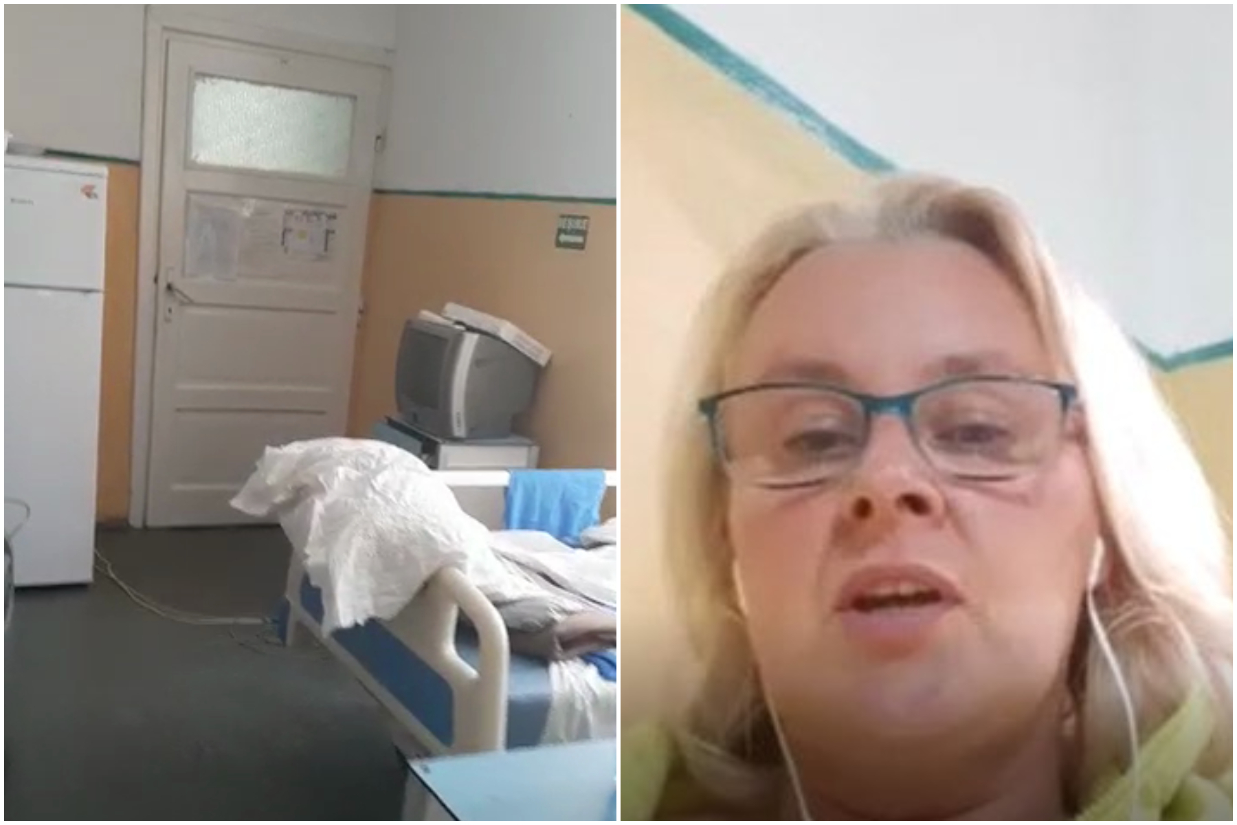Mărturia unei paciente cu COVID-19 din Spitalul TBC de la Stejăriş: Trecem prin două saloane cu persoane infectate ca să ajungem la toaletă 