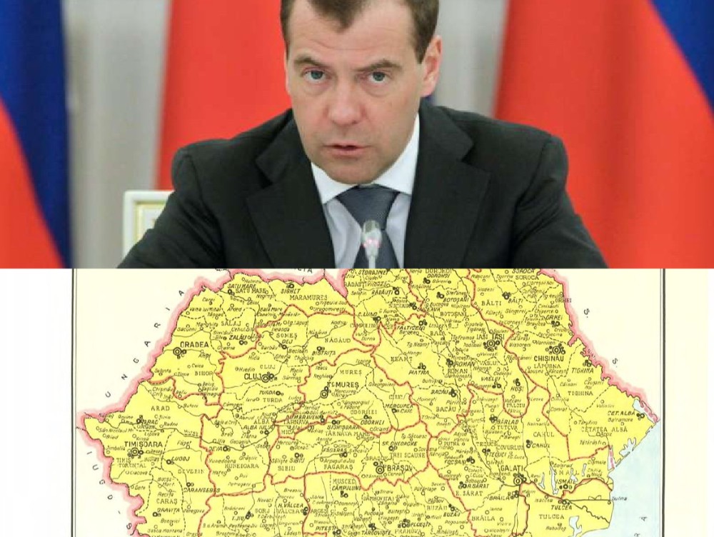 Mâna dreaptă a lui Putin aruncă mărul otrăvit spre România. Dmitri Medvedev: Aderarea Republicii Moldova la UE este posibilă prin crearea "noii Românii Mari"