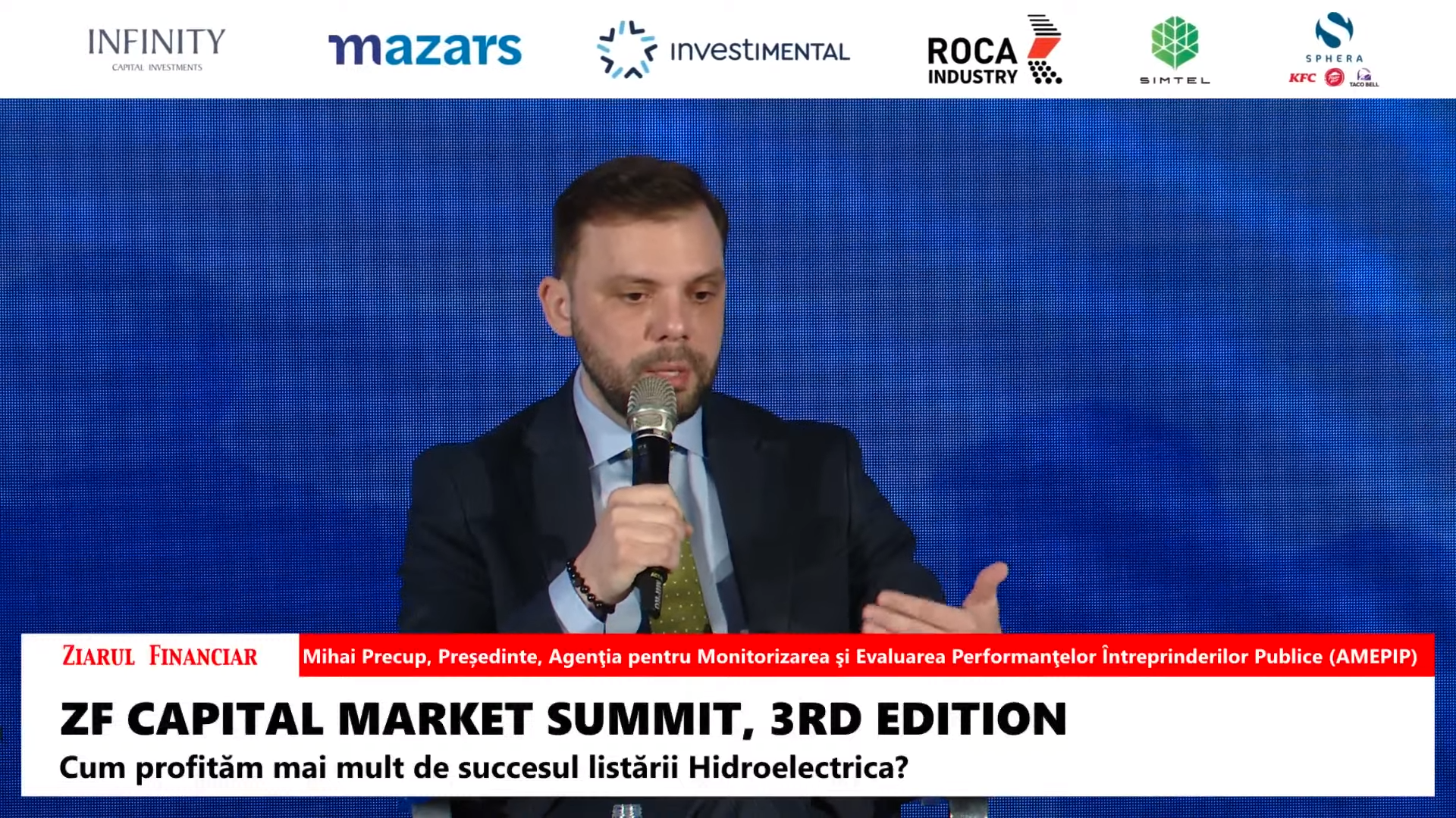 Mihai Precup, preşedintele AMEPIP: Agenţia monitorizează 216 companii, undeva la 7% din economia României, acestea fiind deţinute direct de Guvernul României. În plus, mai monitorizăm încă 1.200 de companii care sunt deţinute de către autorităţile publice locale