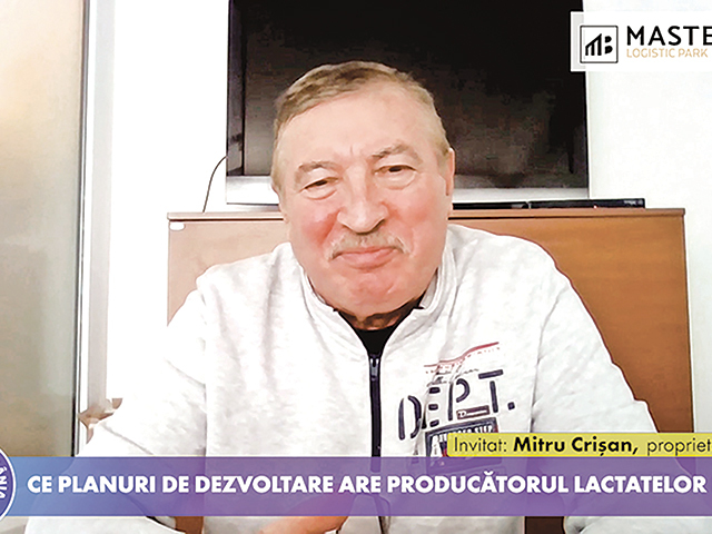 Mitru Crişan, proprietarul lactatelor Diami: „Am început implementarea celor două noi proiecte de modernizare a fermei şi a fabricii, o investiţie de 2,7 mil. euro cu fonduri europene“