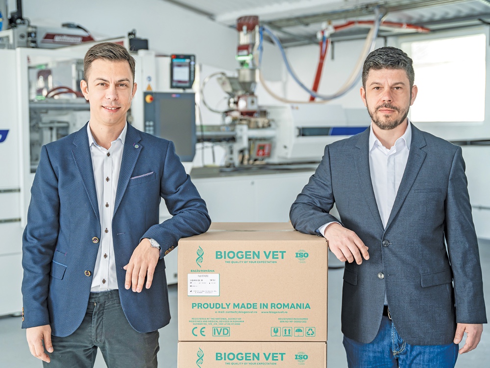 Business Magazin. Cum au ajuns Cătălin şi Andrei Butnaru să facă BIOGEN VET, o fabrică la Bacău axată pe cercetare şi producere de dispozitive medicale de diagnostic in vitro