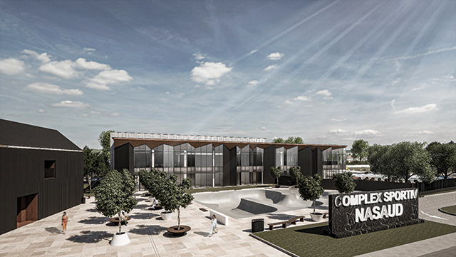 M.I.S-Grup, deţi­nu­tă de familia Farcaş, construieşte un complex sportiv de 25,8 mil. lei la Năsăud, judeţul Bistriţa-Năsăud