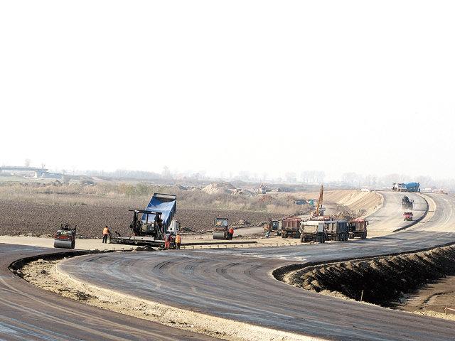 Noul constructor al lotului întâi din Autostrada Nădlac-Arad a executat 20% din contract