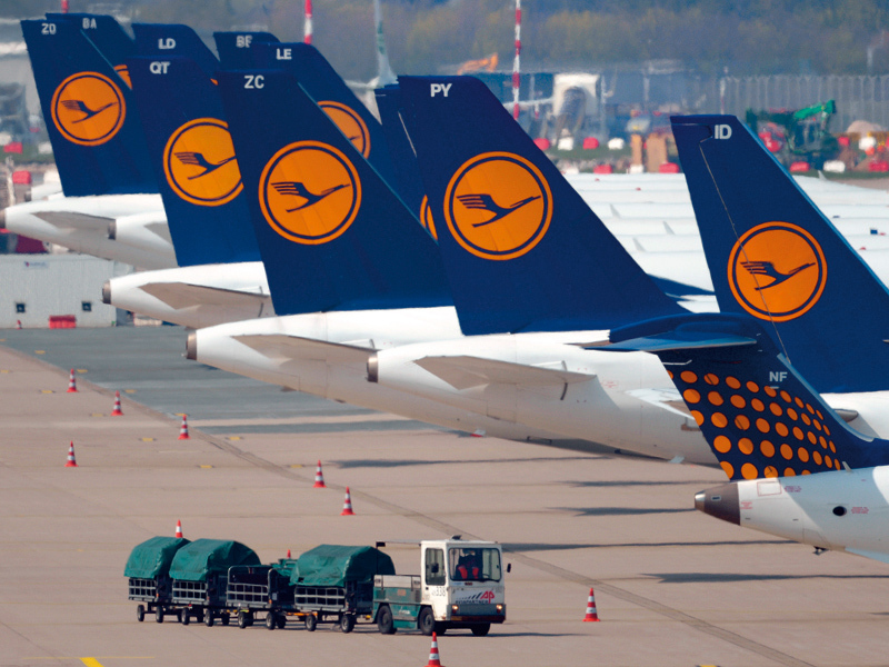 Piloţii Lufthansa intră luni în cea de-a zecea grevă a acestui an
